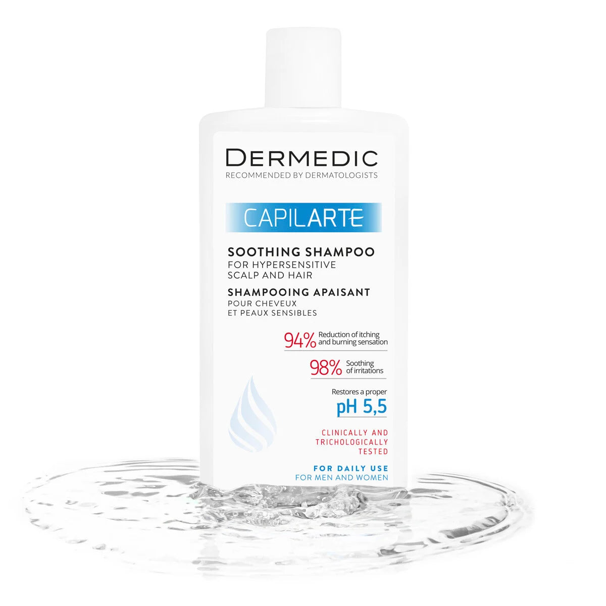 Dermedic Capilarte Soothing Shampoo for Hypersensitive Scalp and Hair