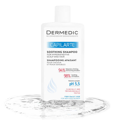 Dermedic Capilarte Soothing Shampoo for Hypersensitive Scalp and Hair
