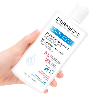 Dermedic Capilarte Soothing Shampoo for Hypersensitive Scalp and Hair