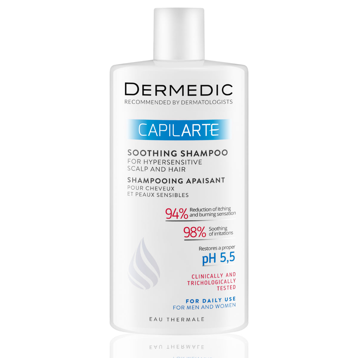 Dermedic Capilarte Soothing Shampoo for Hypersensitive Scalp and Hair
