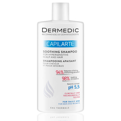 Dermedic Capilarte Soothing Shampoo for Hypersensitive Scalp and Hair