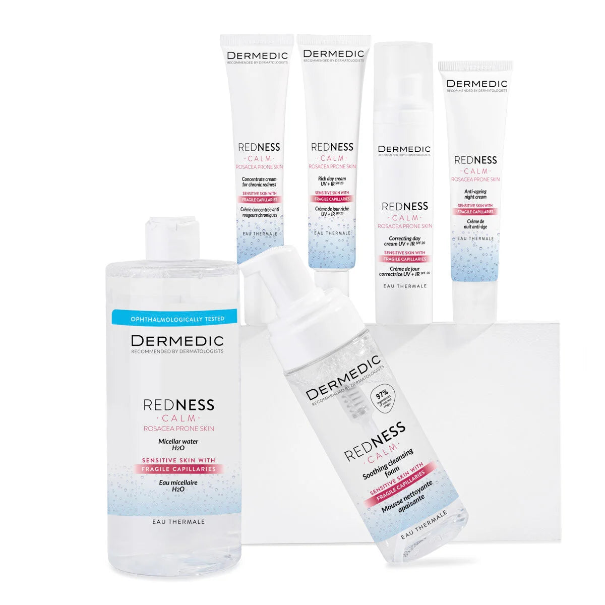 Dermedic Redness Calm Rosacea Prone Skin Correcting Day Cream UV + IR SPF20