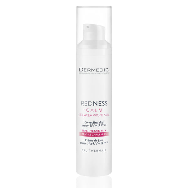 Dermedic Redness Calm Rosacea Prone Skin Correcting Day Cream UV + IR SPF20