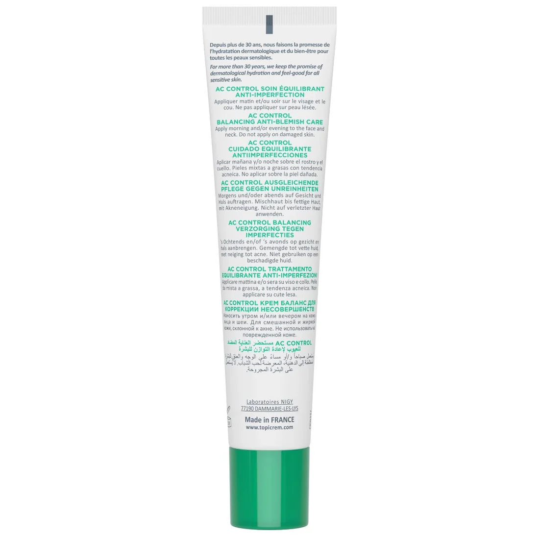 Topicrem AC Control Balancing Anti Blemish Care