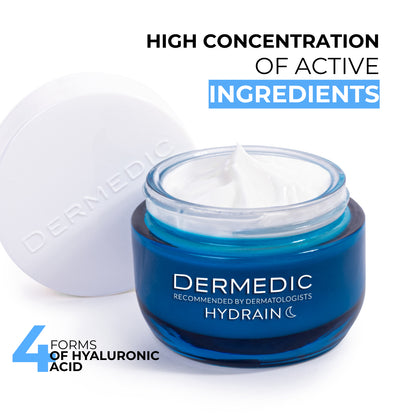 Dermedic Hydrain3 Anti-Wrinkles Repair Night Cream