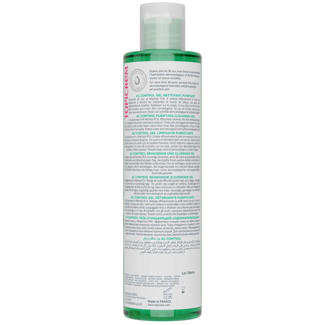 Topicrem AC Control Purifying Cleansing Gel