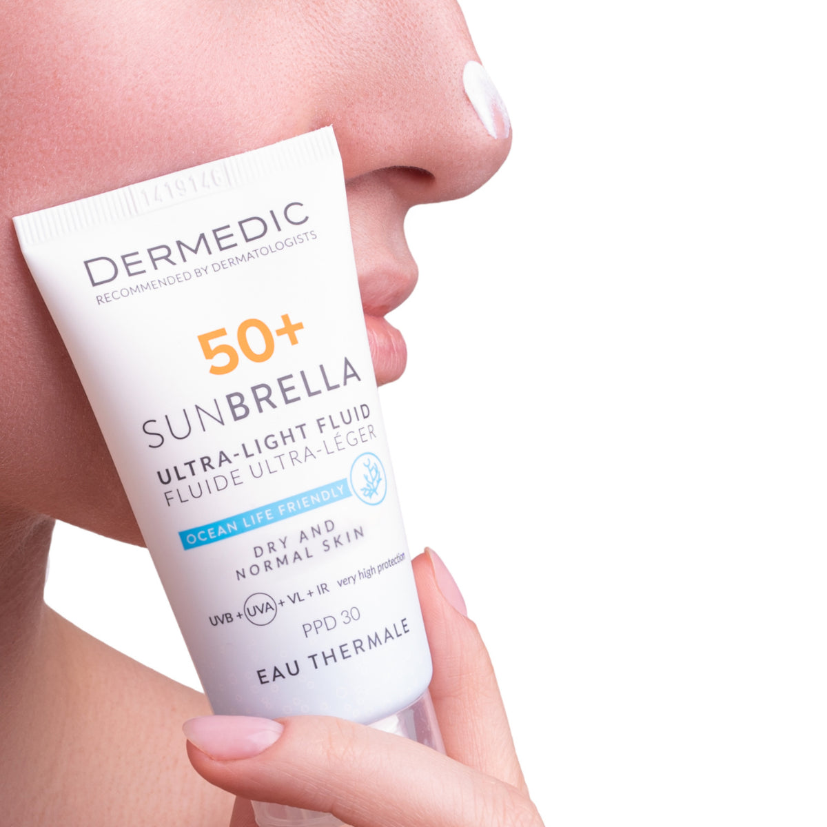 Dermedic Sunbrella Ultra-Light SPF 50+ Fluid Dry And Normal Skin