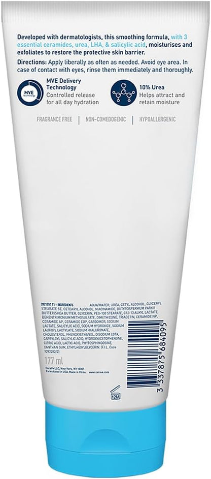 CeraVe SA Smoothing Cream 10% UREA