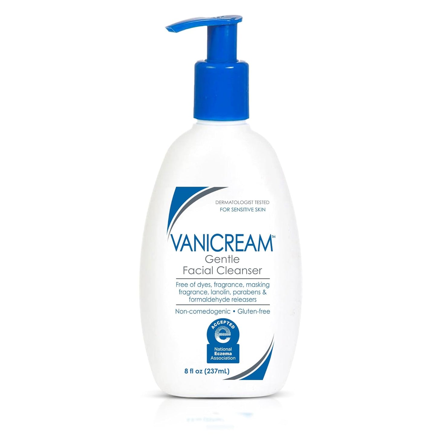 Vanicream Gentle Facial Cleanser 8 fl oz pump bottle