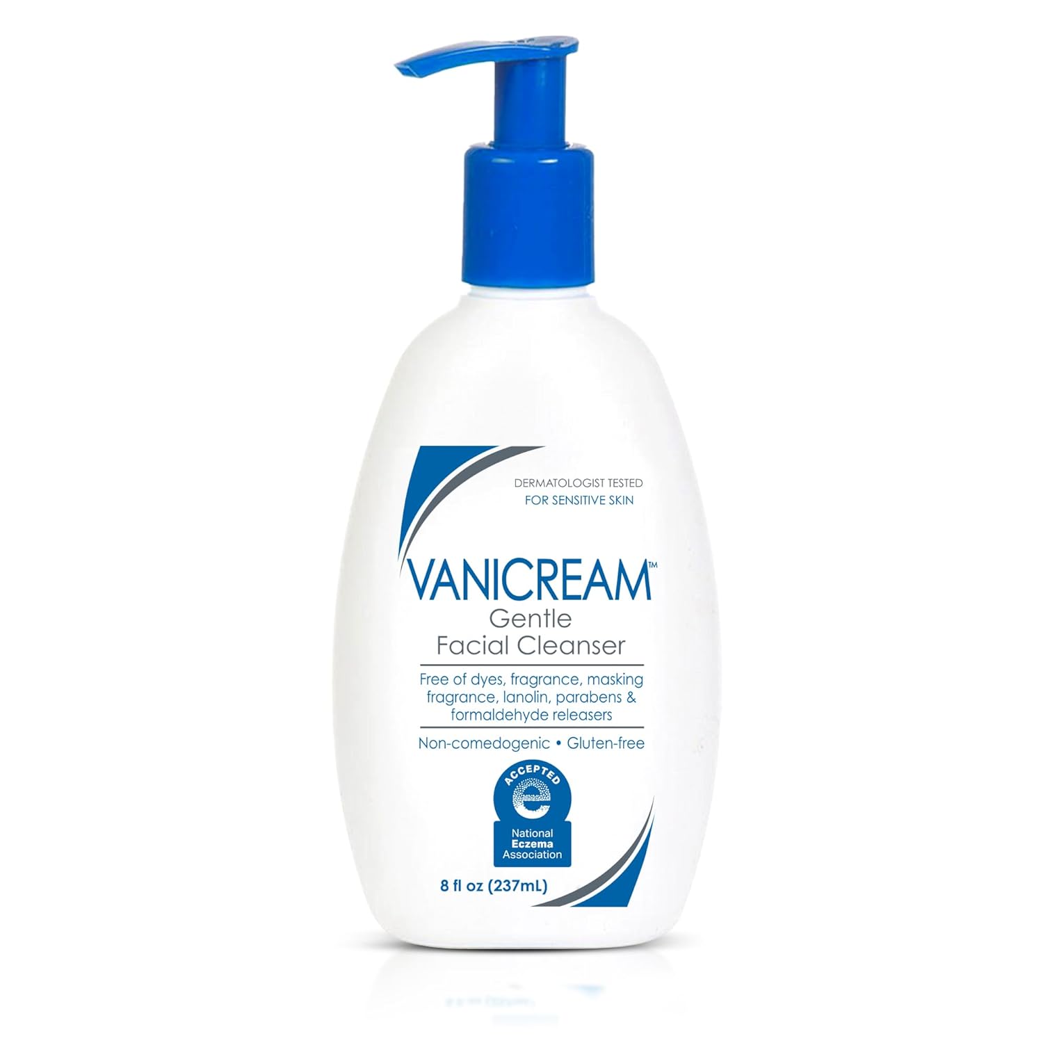 Vanicream Gentle Facial Cleanser 8 fl oz pump bottle
