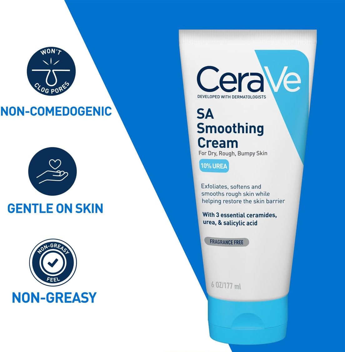 CeraVe SA Smoothing Cream 10% UREA