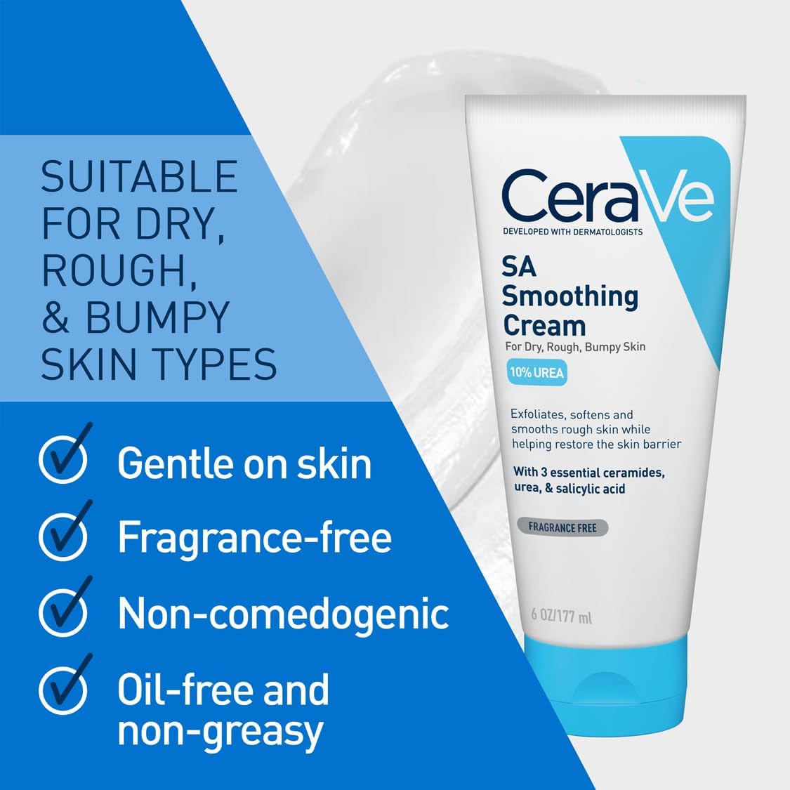 CeraVe SA Smoothing Cream 10% UREA