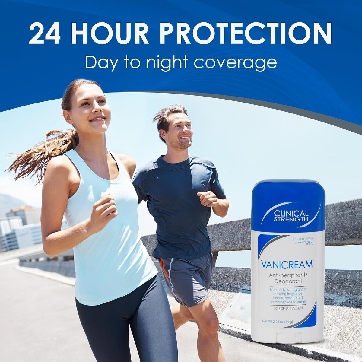Vanicream Antiperspirant Deodorant (Blue)