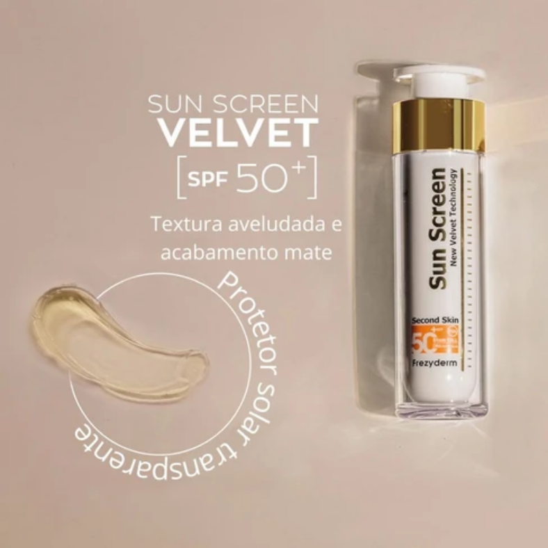 FrezyDerm Sun Screen Velvet Second Skin Technology SPF50