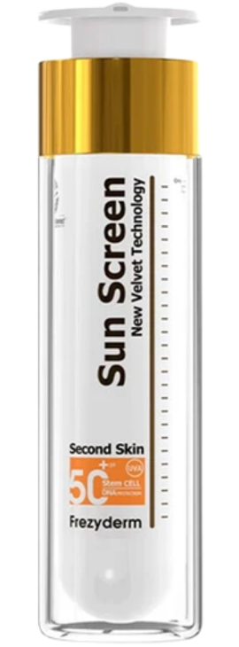 FrezyDerm Sun Screen Velvet Second Skin Technology SPF50