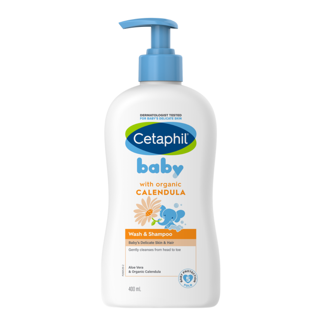 Cetaphil Baby With Organic Calendula Wash & Shampoo
