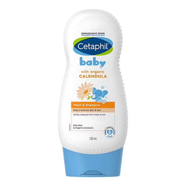 Cetaphil Baby With Organic Calendula Wash & Shampoo