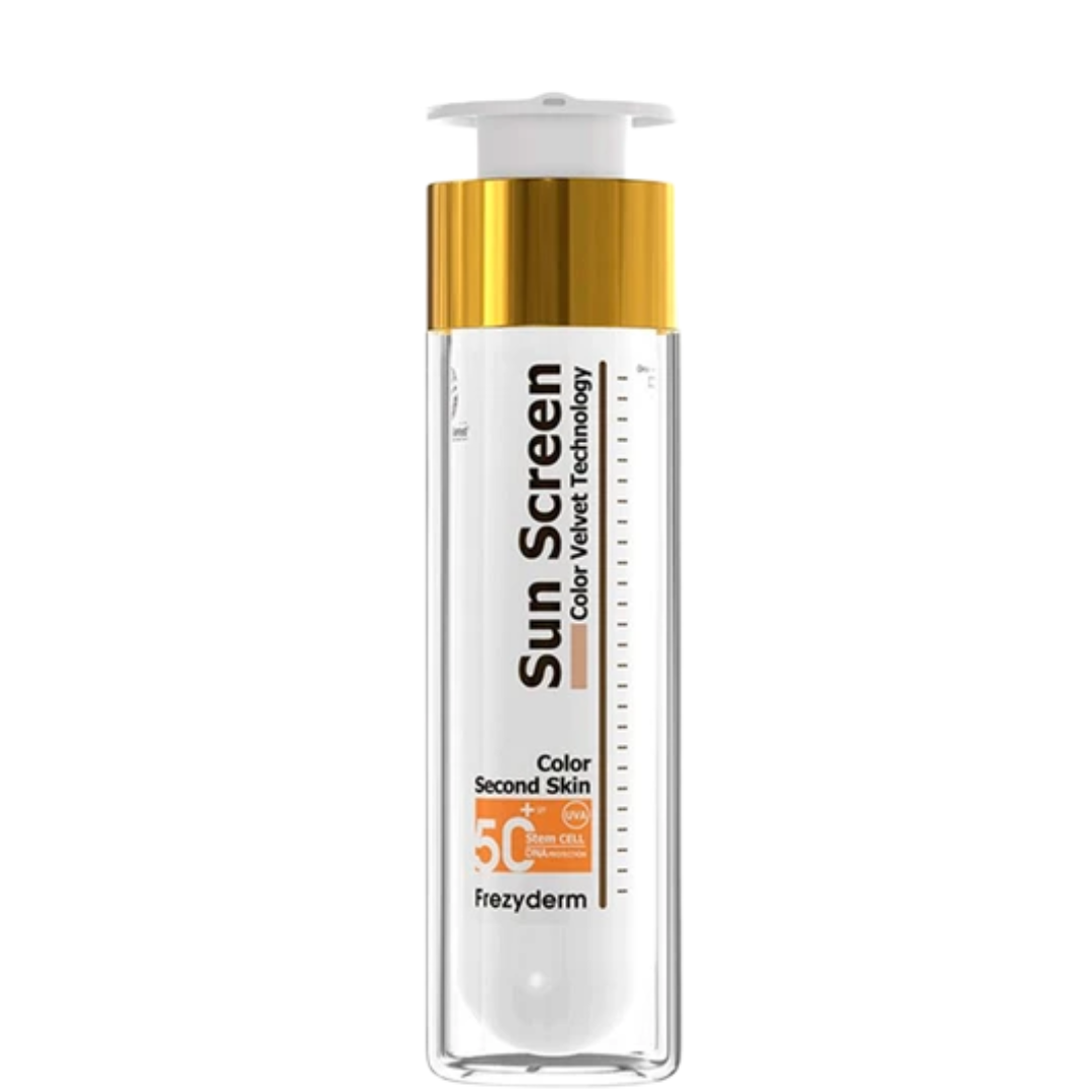 FrezyDerm Sun Screen Color Velvet Second Skin Technology SPF50