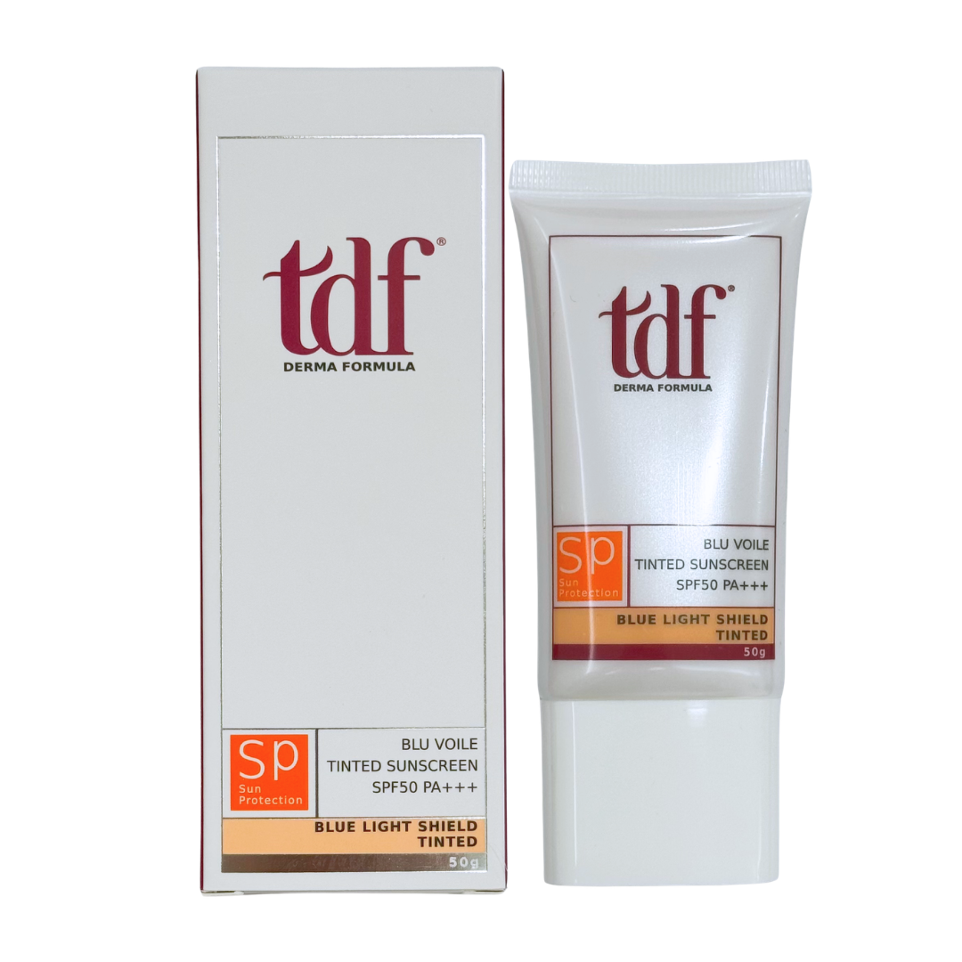 TDF Blu Voile Sunscreen SPF50 PA+++