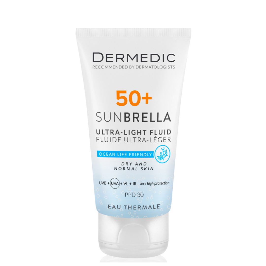 Dermedic Sunbrella Ultra-Light SPF 50+ Fluid Dry And Normal Skin
