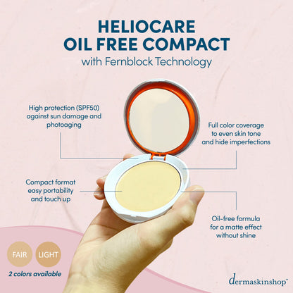 Heliocare Oil Free Compact SPF 50