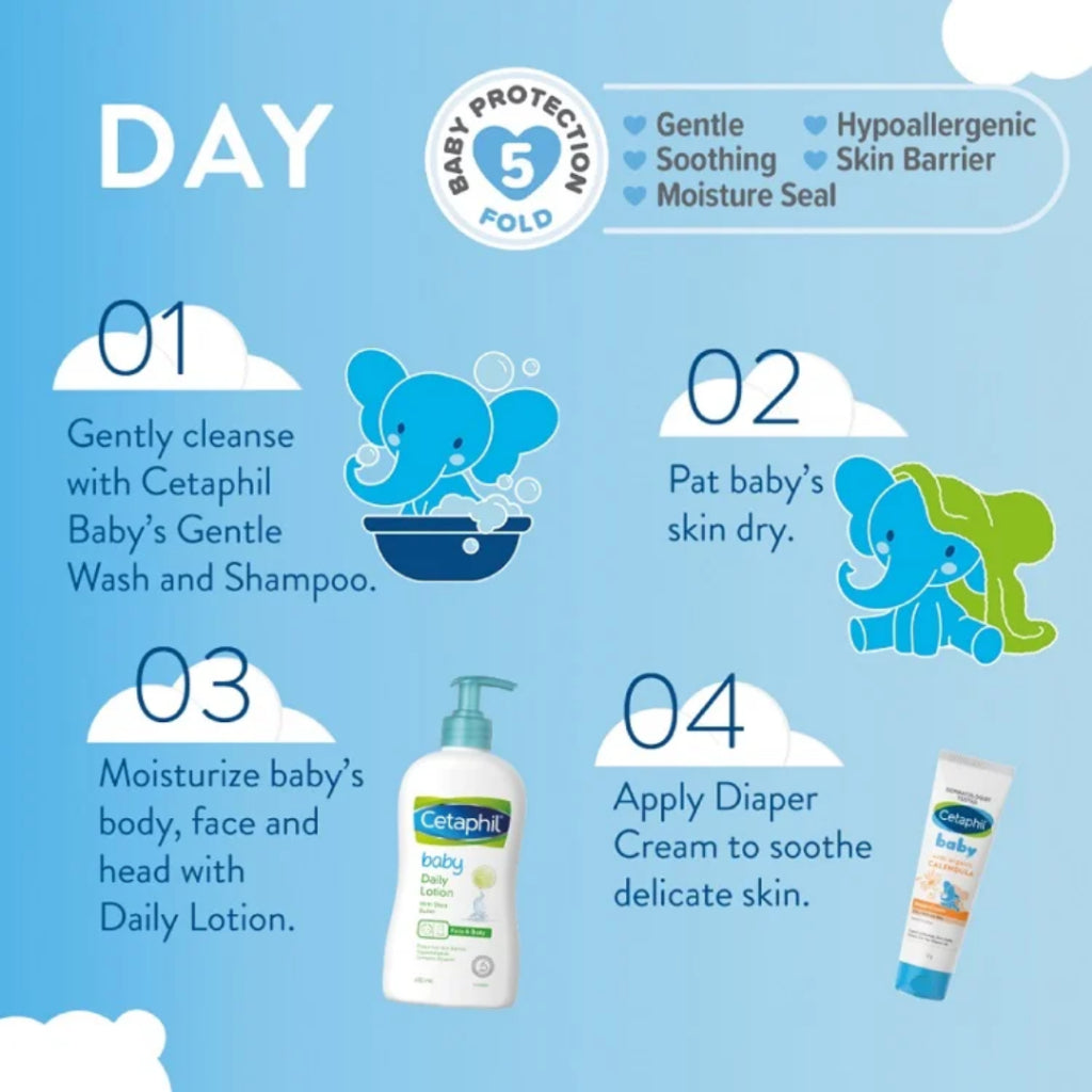 Cetaphil Baby Diaper Cream With Organic Calendula 70g