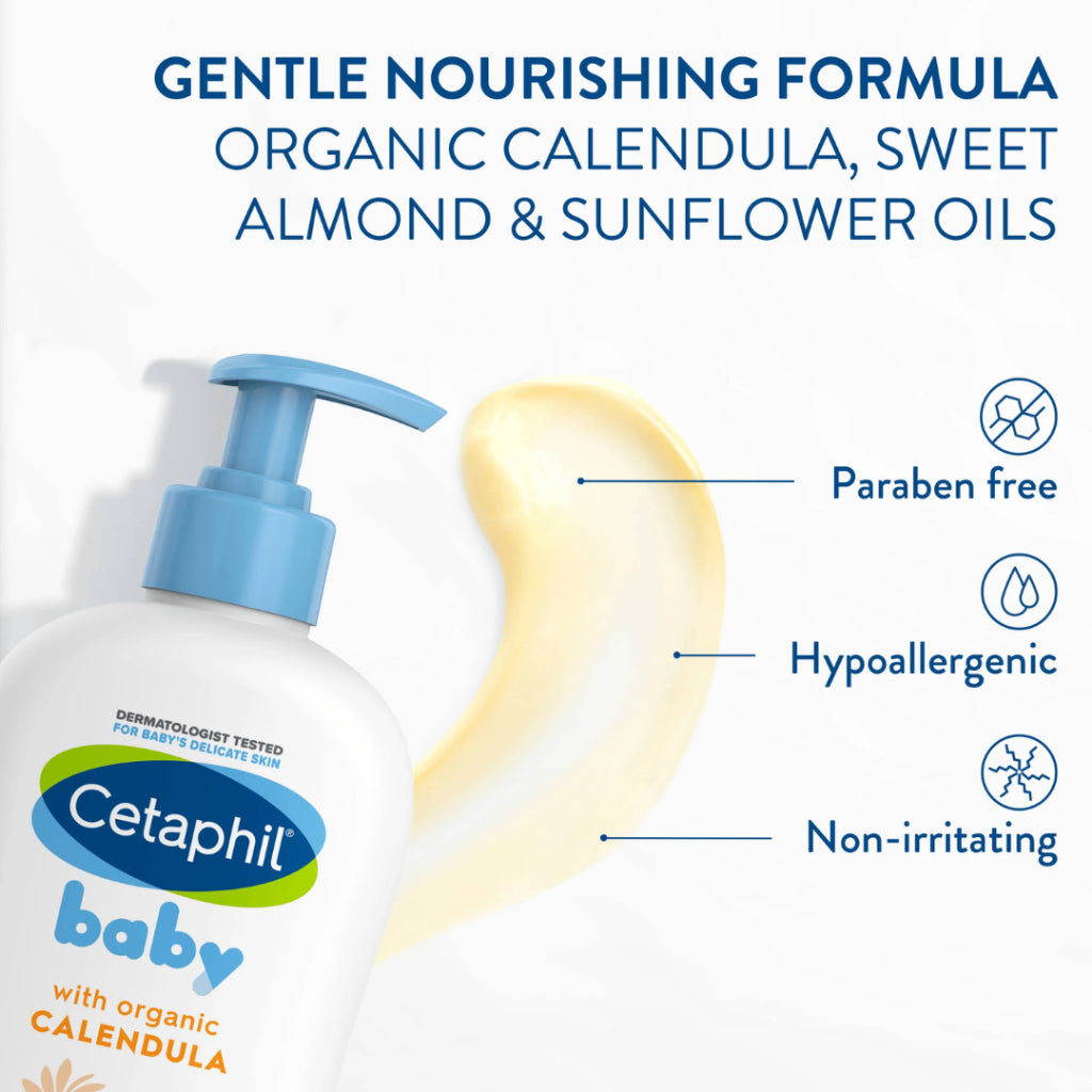 Cetaphil Baby With Organic Calendula Daily Lotion