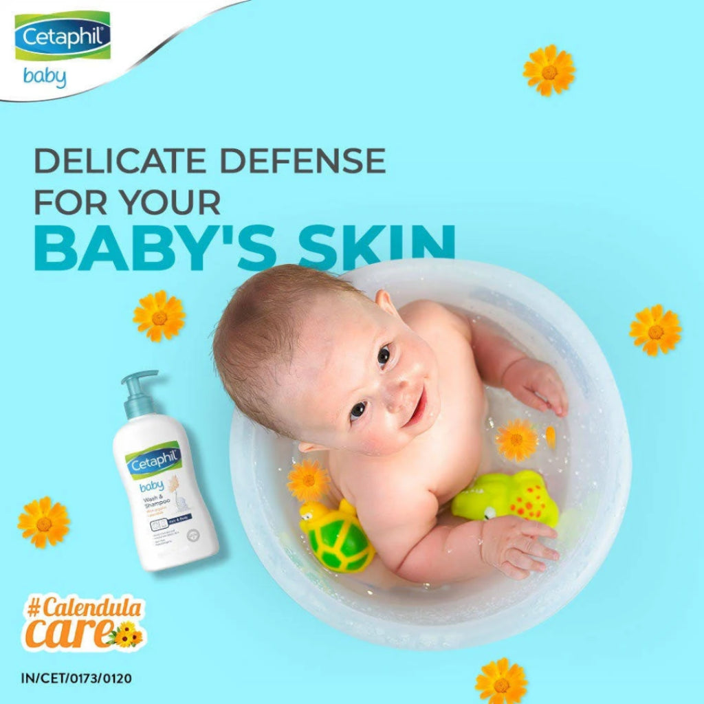 Cetaphil Baby With Organic Calendula Wash & Shampoo