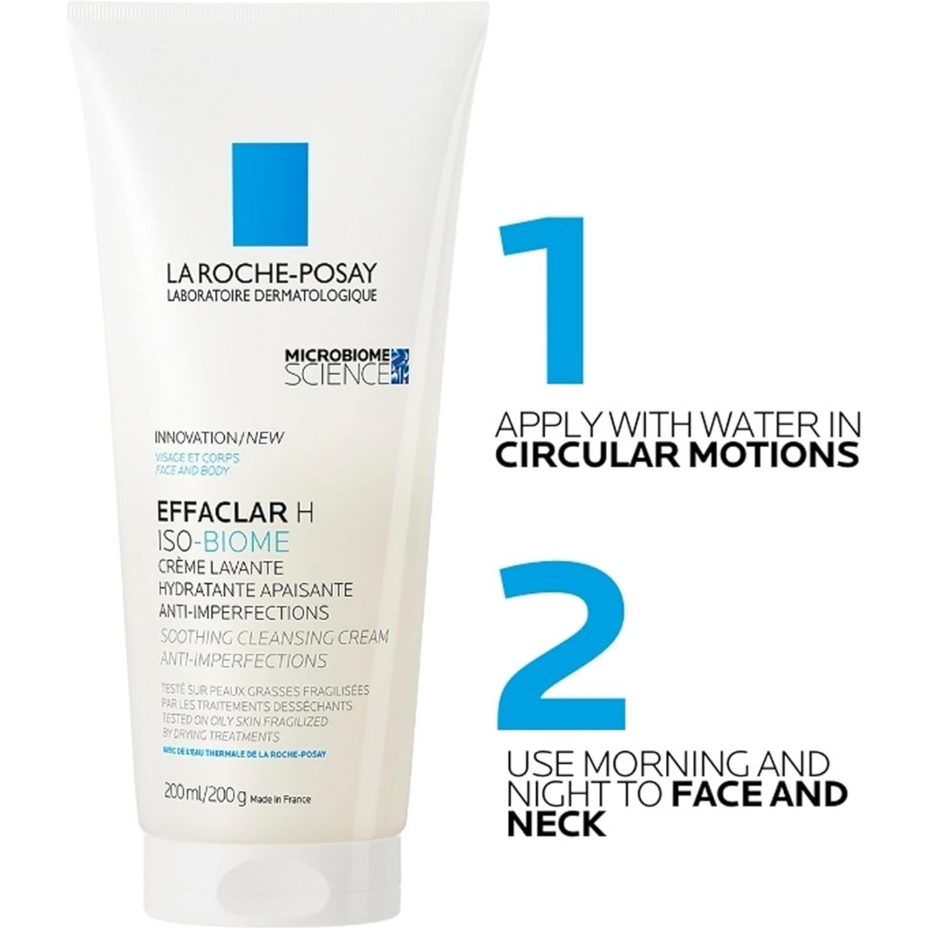 La Roche Posay Effaclar H Isobiome Soothing Cleansing Cream