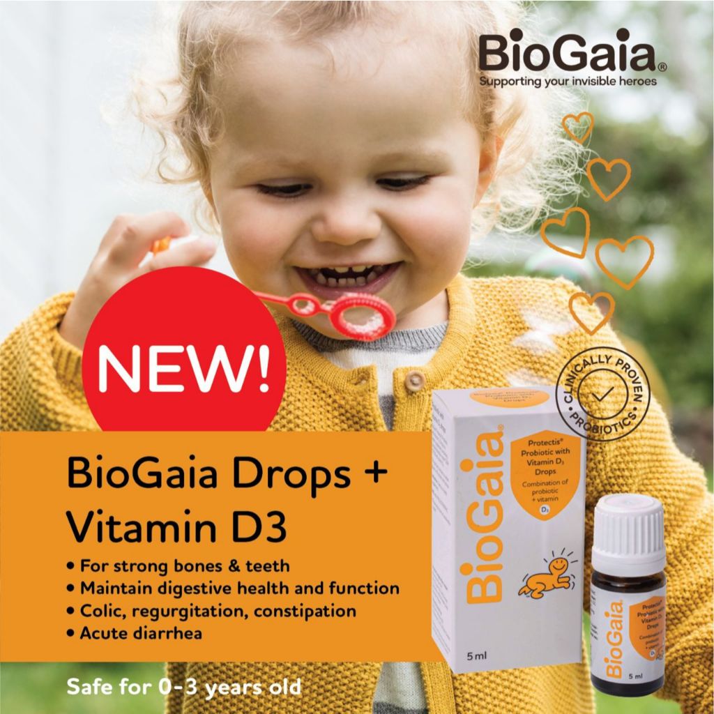 BioGaia Protectis Probiotic With Vitamin D3 Drops